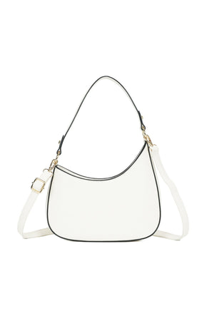 Carraig Donn White Scoop Shoulder Bag