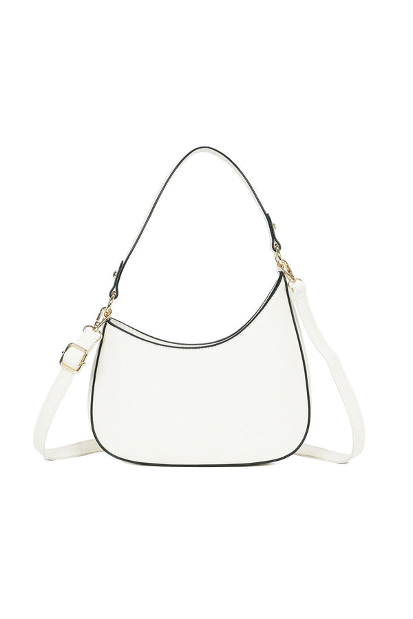 Carraig Donn White Scoop Shoulder Bag