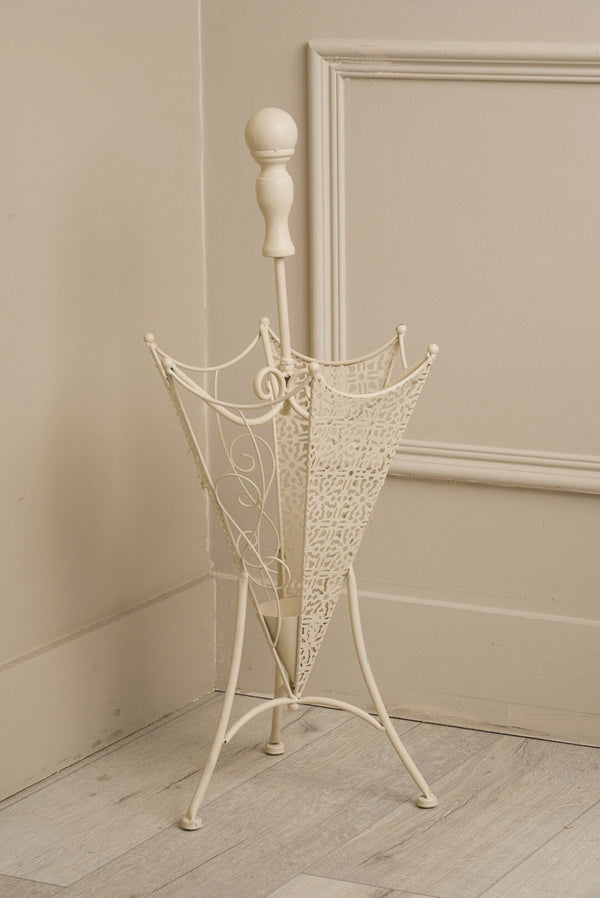 Carraig Donn White Umbrella Stand