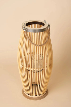 Carraig Donn Wicker Lantern Large