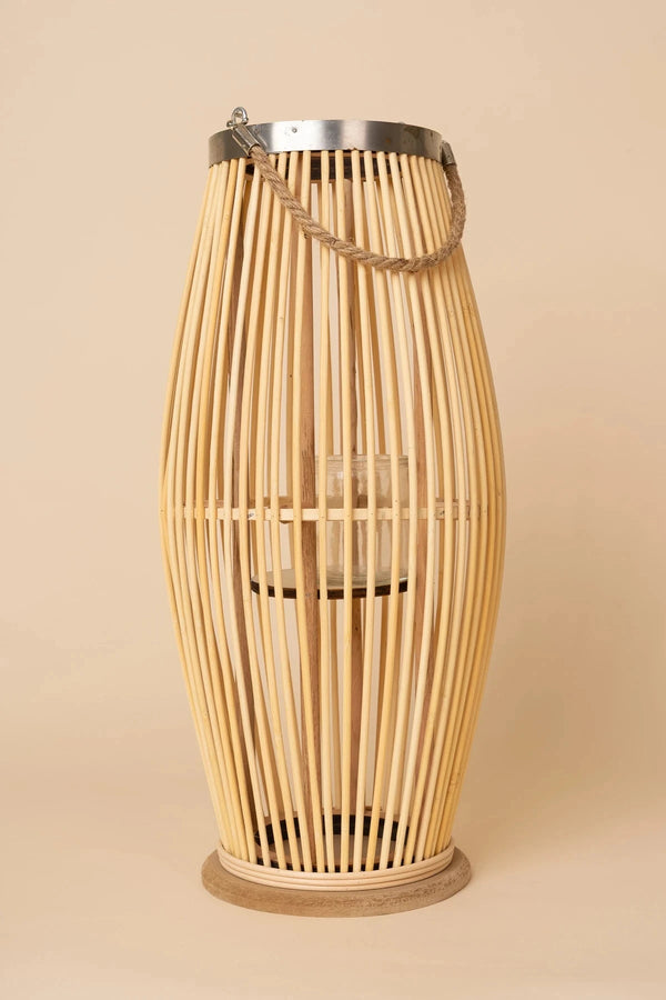 Carraig Donn Wicker Lantern Large