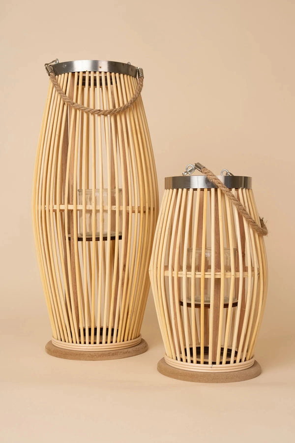 Carraig Donn Wicker Lantern Medium