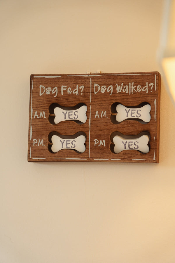 Carraig Donn Wooden Dog Plaque