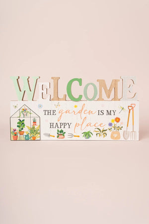 Carraig Donn Wooden Welcome Garden Plaque