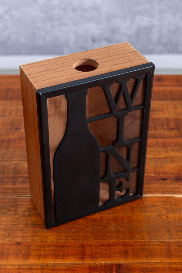 Carraig Donn Wooden Wine Cork Box