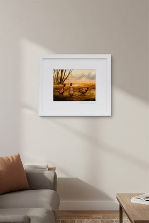 Carraig Donn Woodland Pheasants Wall Art