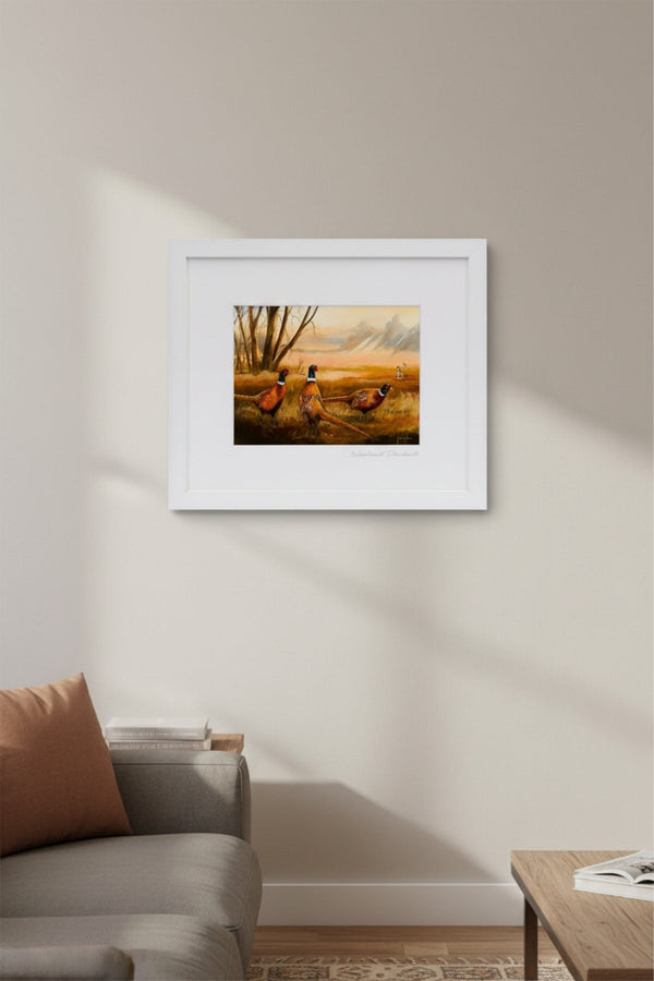 Carraig Donn Woodland Pheasants Wall Art