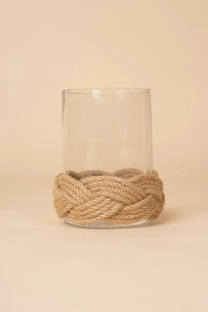 Carraig Donn Woven Glass Candle Holder