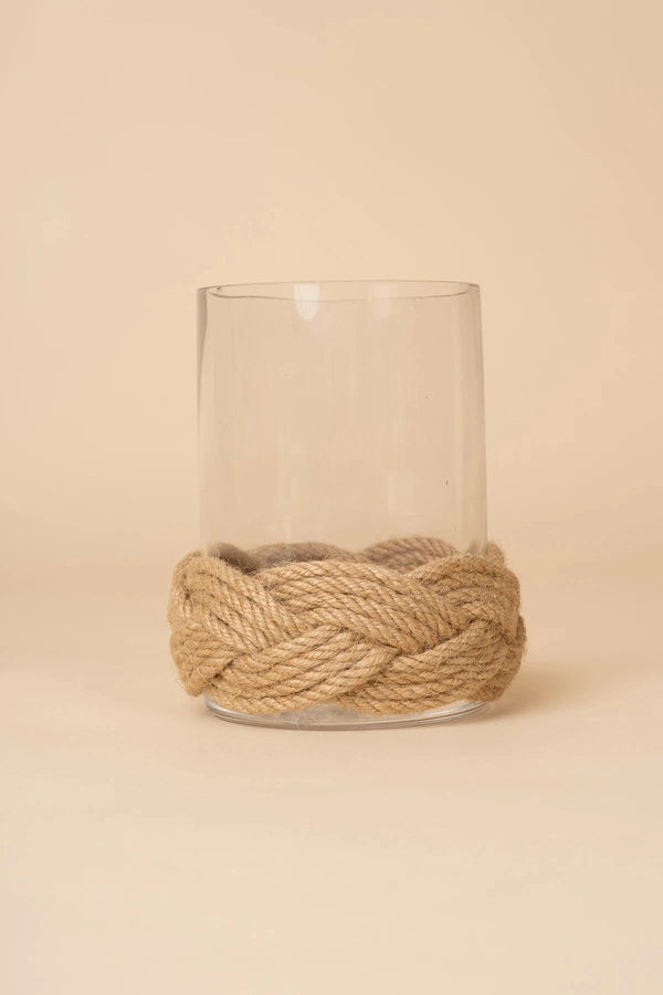 Carraig Donn Woven Glass Candle Holder