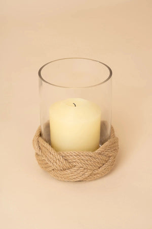 Carraig Donn Woven Glass Candle Holder