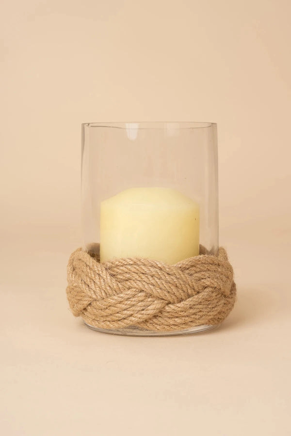 Carraig Donn Woven Glass Candle Holder