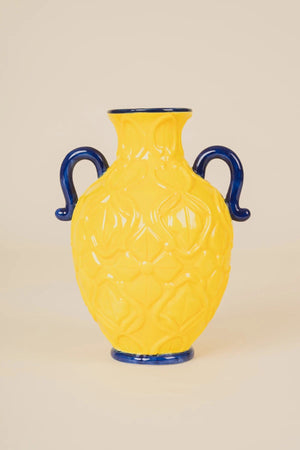 Carraig Donn Yellow Ceramic Vase