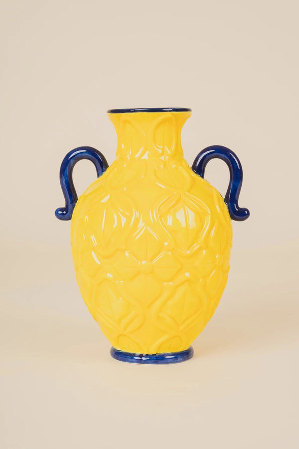 Carraig Donn Yellow Ceramic Vase