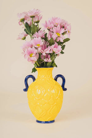 Carraig Donn Yellow Ceramic Vase