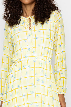 Carraig Donn Yellow Millie Midi Dress