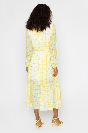 Carraig Donn Yellow Millie Midi Dress