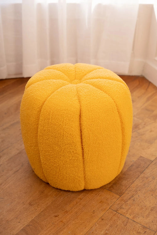 Yellow Pumpkin Stool