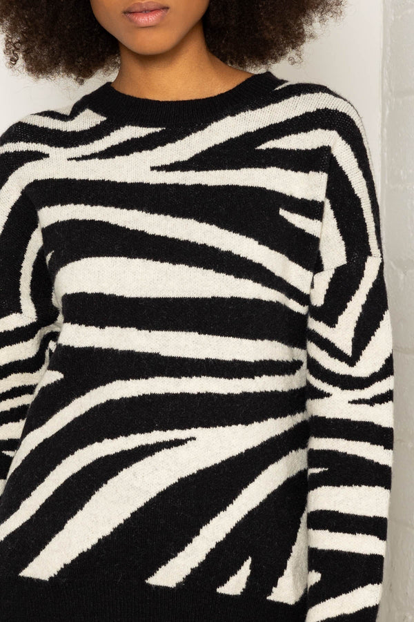Carraig Donn Zebra Print Knit