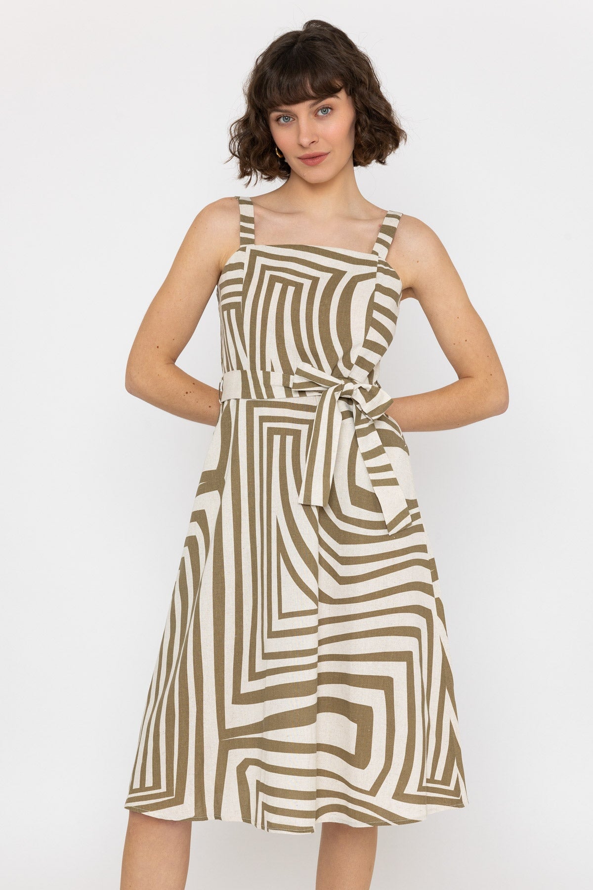 Zebra Strap Dress