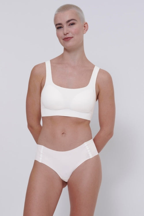 Zero Feel Bralette Top in White