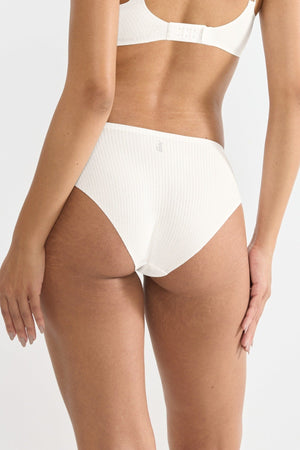 Carraig Donn Zero Feel Pure White High Leg Breifs