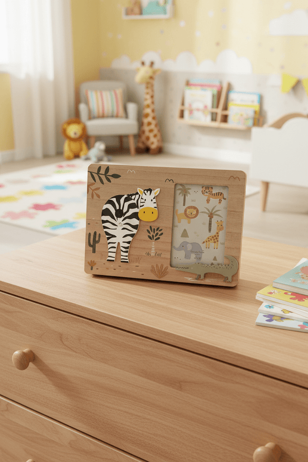 Carraig Donn Zoo Animals 4x6 Wooden Photo Frame