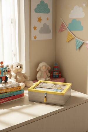 Carraig Donn Zoo Animals Wooden Keepsake Box