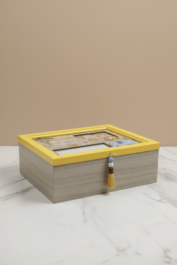 Carraig Donn Zoo Animals Wooden Keepsake Box