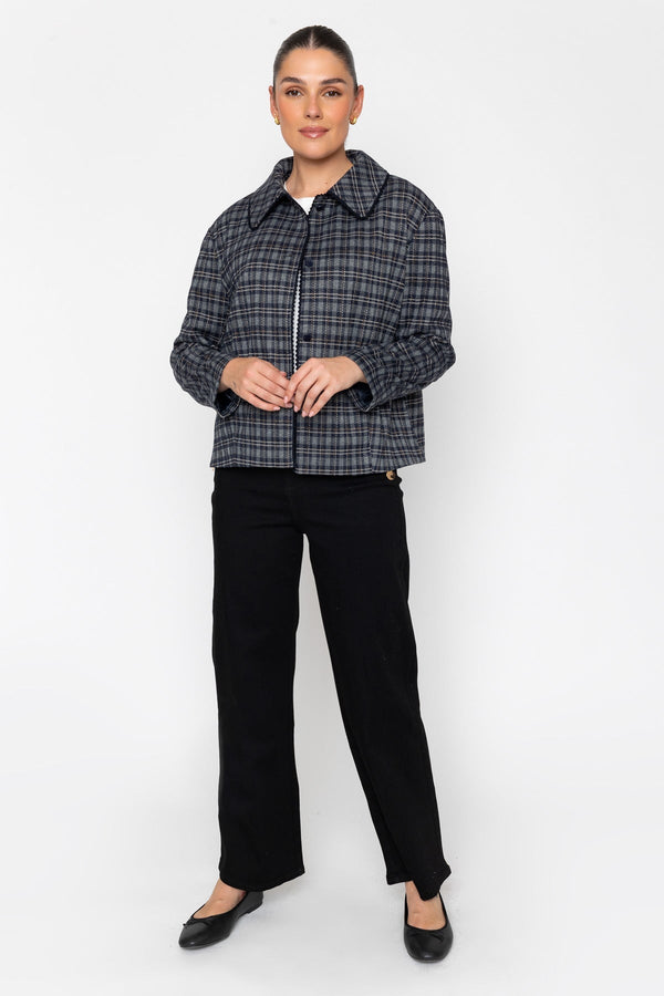 Carraig Donn Check Bomber Jacker