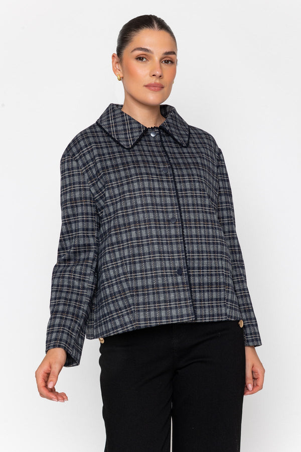 Carraig Donn Check Bomber Jacker