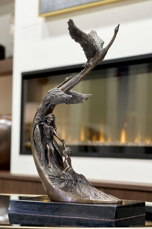 Carraig Donn Children of Lir Bronze Sculpture