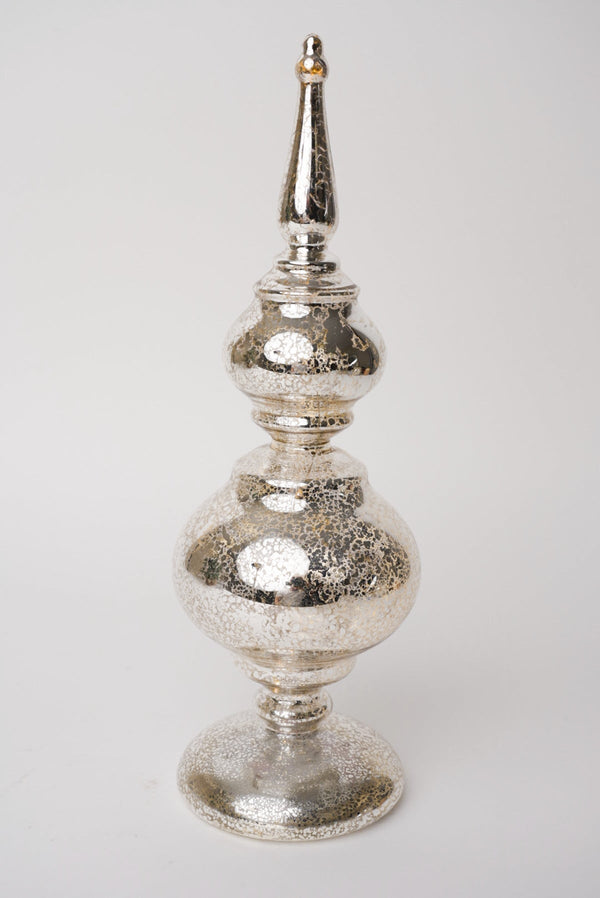 Carraig Donn Christmas Glass Gold LED Sphere Decoration