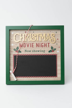 Carraig Donn Christmas Movie Night Plaque Decoration