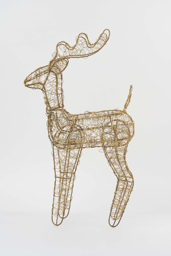 Carraig Donn Christmas Reindeer 60cm With 1000 LED Lights