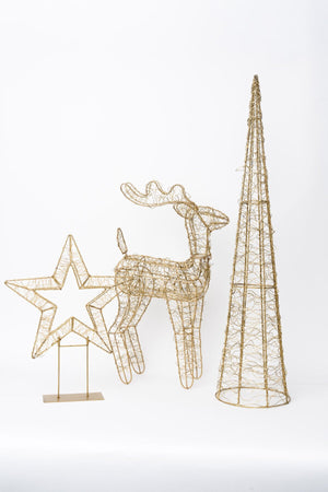 Carraig Donn Christmas Star 40cm With 600 LED Lights