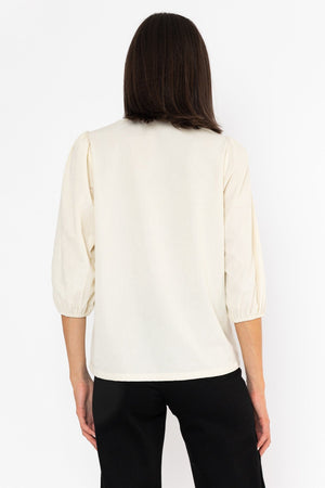 Carraig Donn Corduroy Blouse Cream