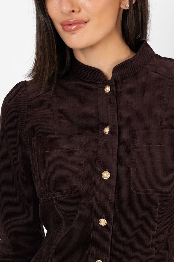 Carraig Donn Corduroy Military Jacket