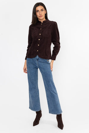 Carraig Donn Corduroy Military Jacket