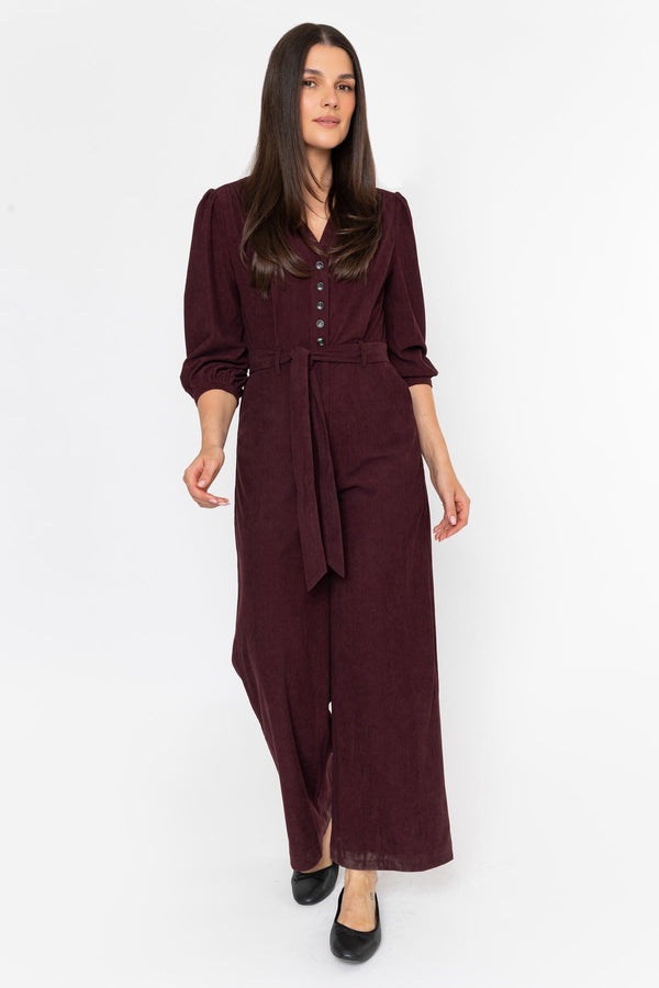 Carraig Donn Corduroy Wide Leg Jumpsuit