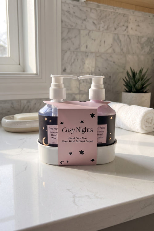 Cosy Nights Lavender Hand Care Duo Set With Hand Wash & Hand Lotion