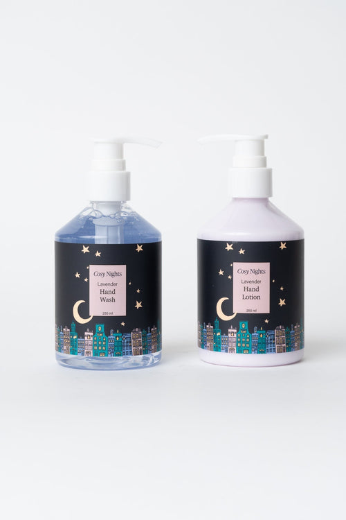Carraig Donn Cosy Nights Lavender Hand Care Duo Set With Hand Wash & Hand Lotion