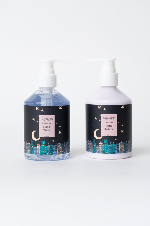 Carraig Donn Cosy Nights Lavender Hand Care Duo Set With Hand Wash & Hand Lotion