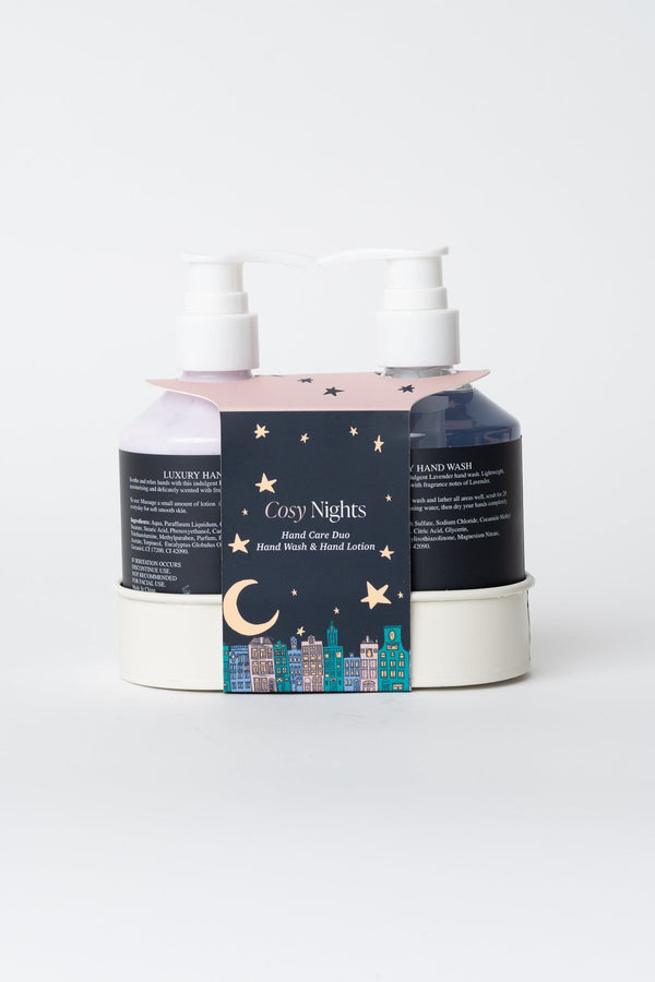Carraig Donn Cosy Nights Lavender Hand Care Duo Set With Hand Wash & Hand Lotion