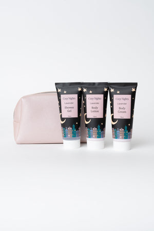Carraig Donn Cosy Nights Lavender Shower Gift Set - Body Cream, Body Lotion & Shower Gel