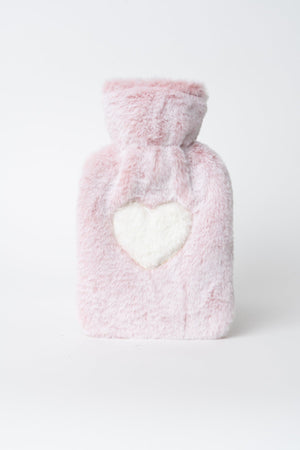 Carraig Donn Cosy Nights Love Pink Hot Water Bottle, Socks & Mug Gift Set