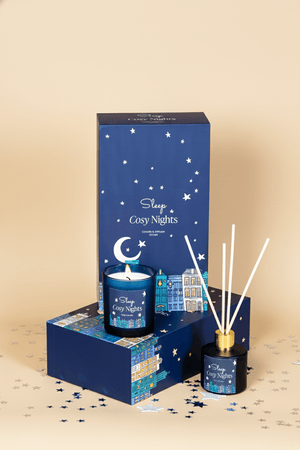 Carraig Donn Cosy Nights Sleep Candle & Diffuser Gift Set