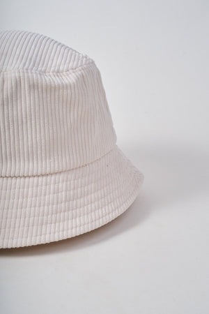 Carraig Donn Cream Corduroy Bucket Hat