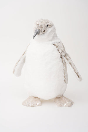 Carraig Donn Cream Large Penguin Christmas Decoration