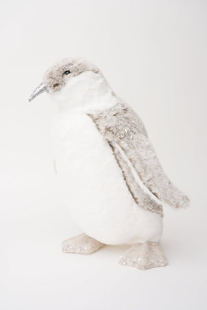 Carraig Donn Cream Large Penguin Christmas Decoration