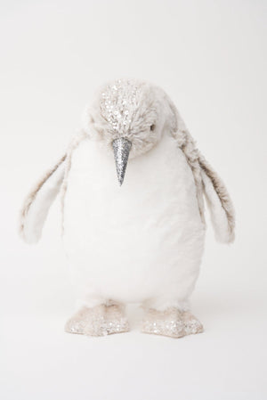 Carraig Donn Cream Medium Penguin Christmas Decoration